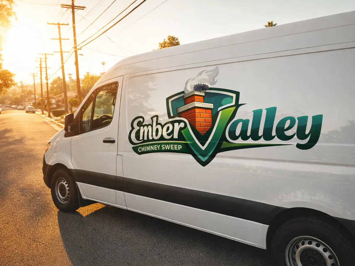 Service van arriving on a San Diego, CA street — local same-day coverage